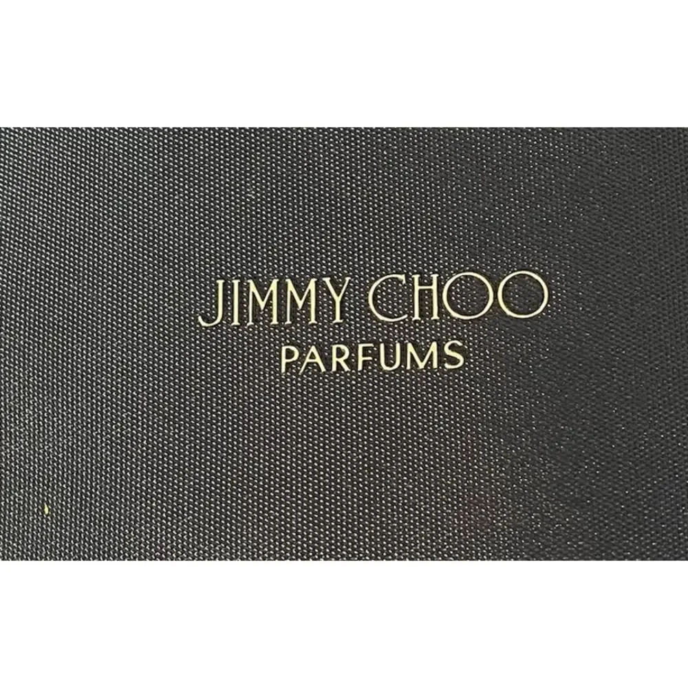Jimmy Choo New Men's Travel Size Bag Elegant Toiletries Red Blue Zippered